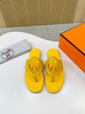 Hermès Cutout Strap Thong Sandals — hero