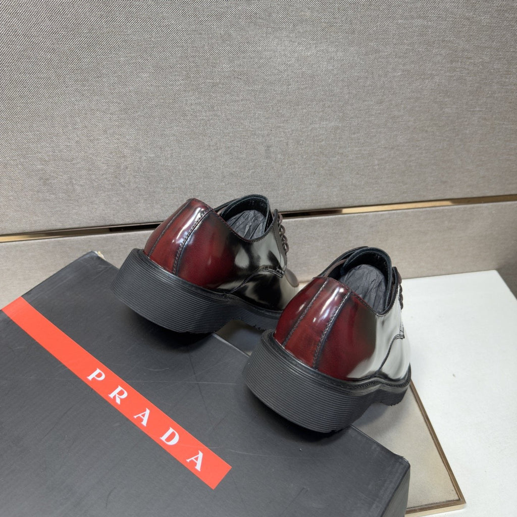 Prada Men's Lace-Up Shoes — back