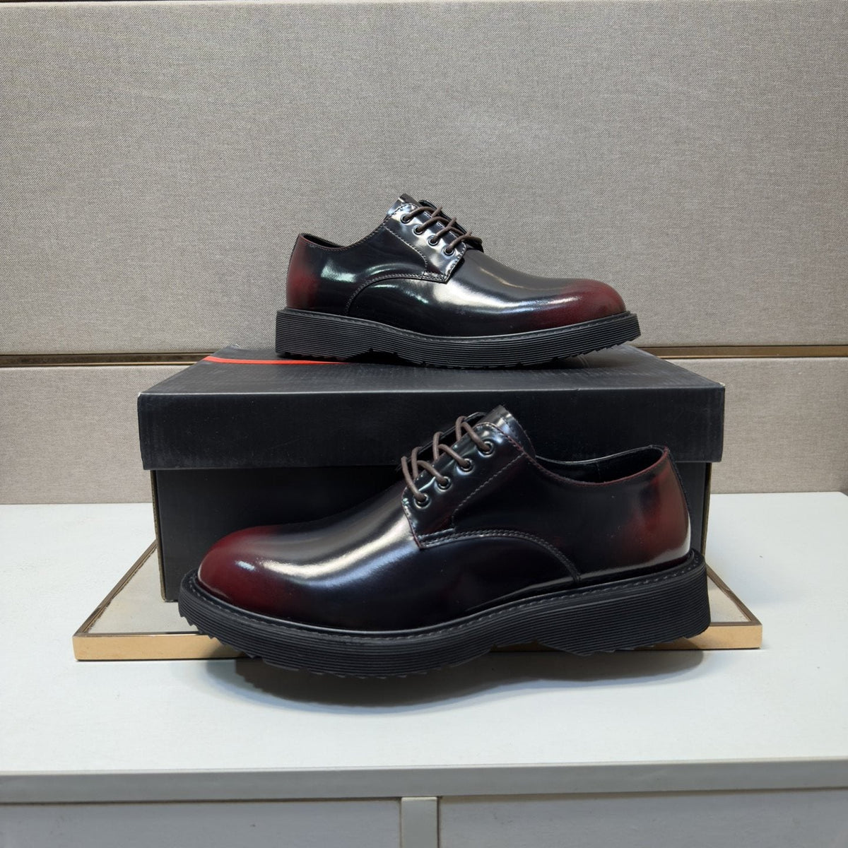 Prada Men's Lace-Up Shoes — side