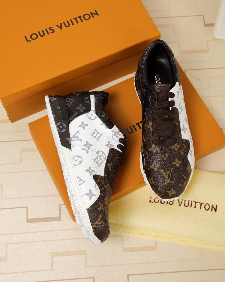 Louis Vuitton Monogram Lace-Up Sneakers — side