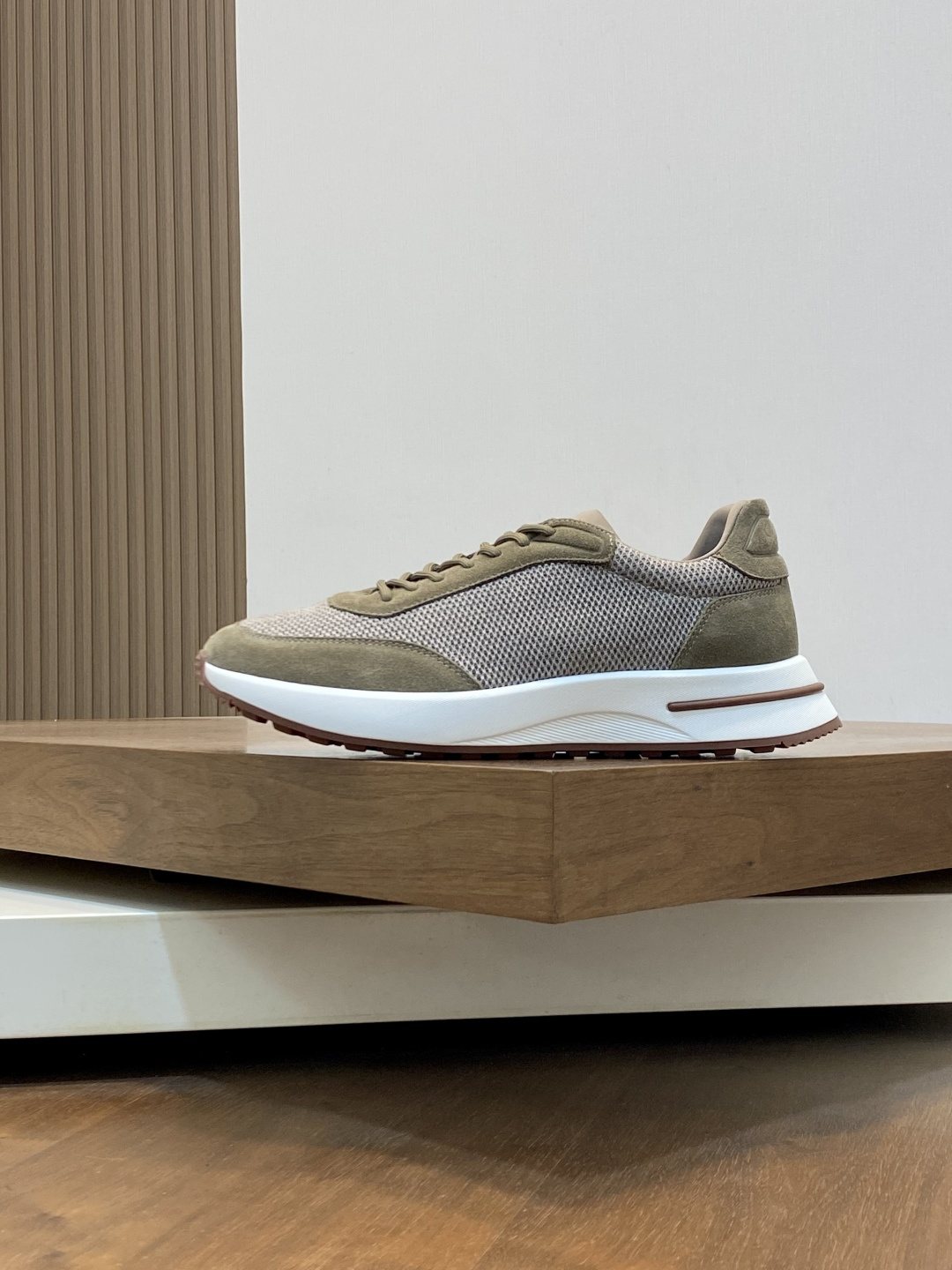 Loro Piana Men's Lace-Up Sneakers — hero