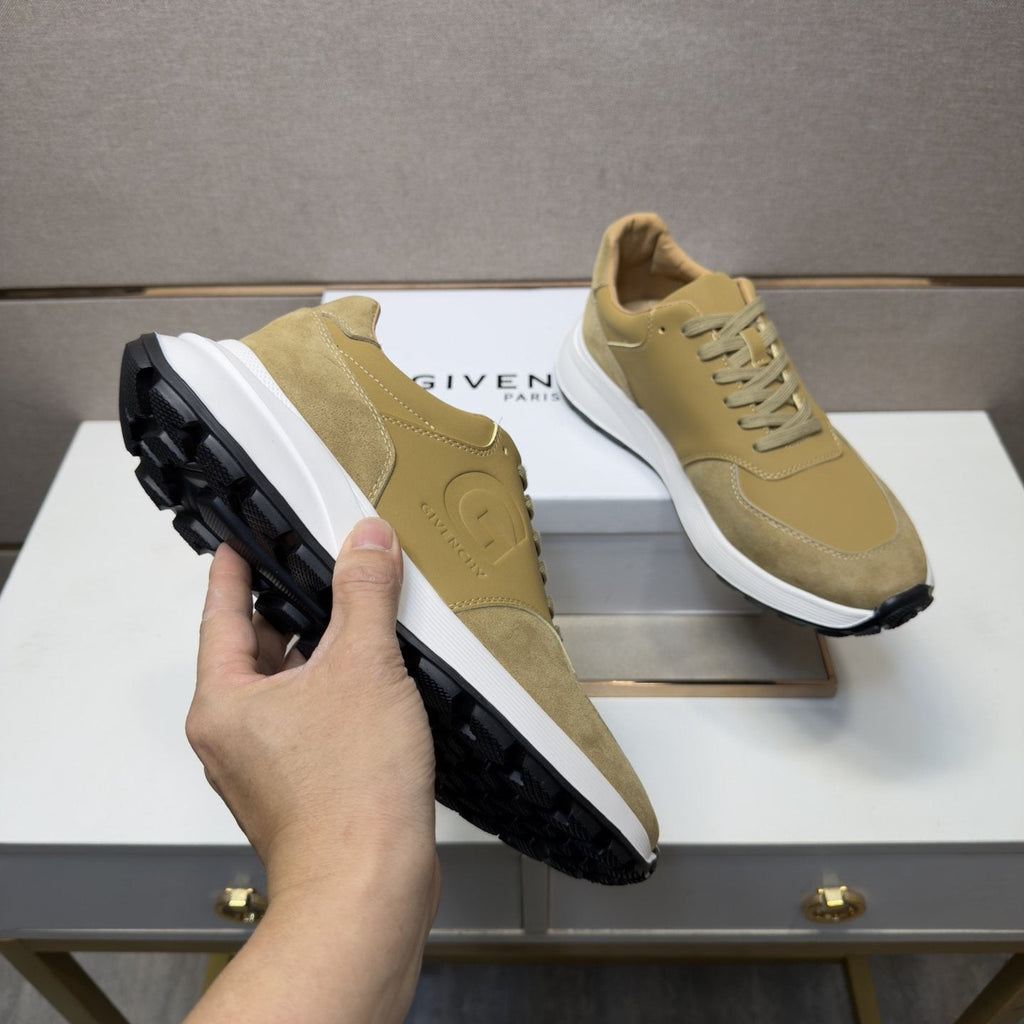 Givenchy Low-Top Lace-Up Sneakers — side