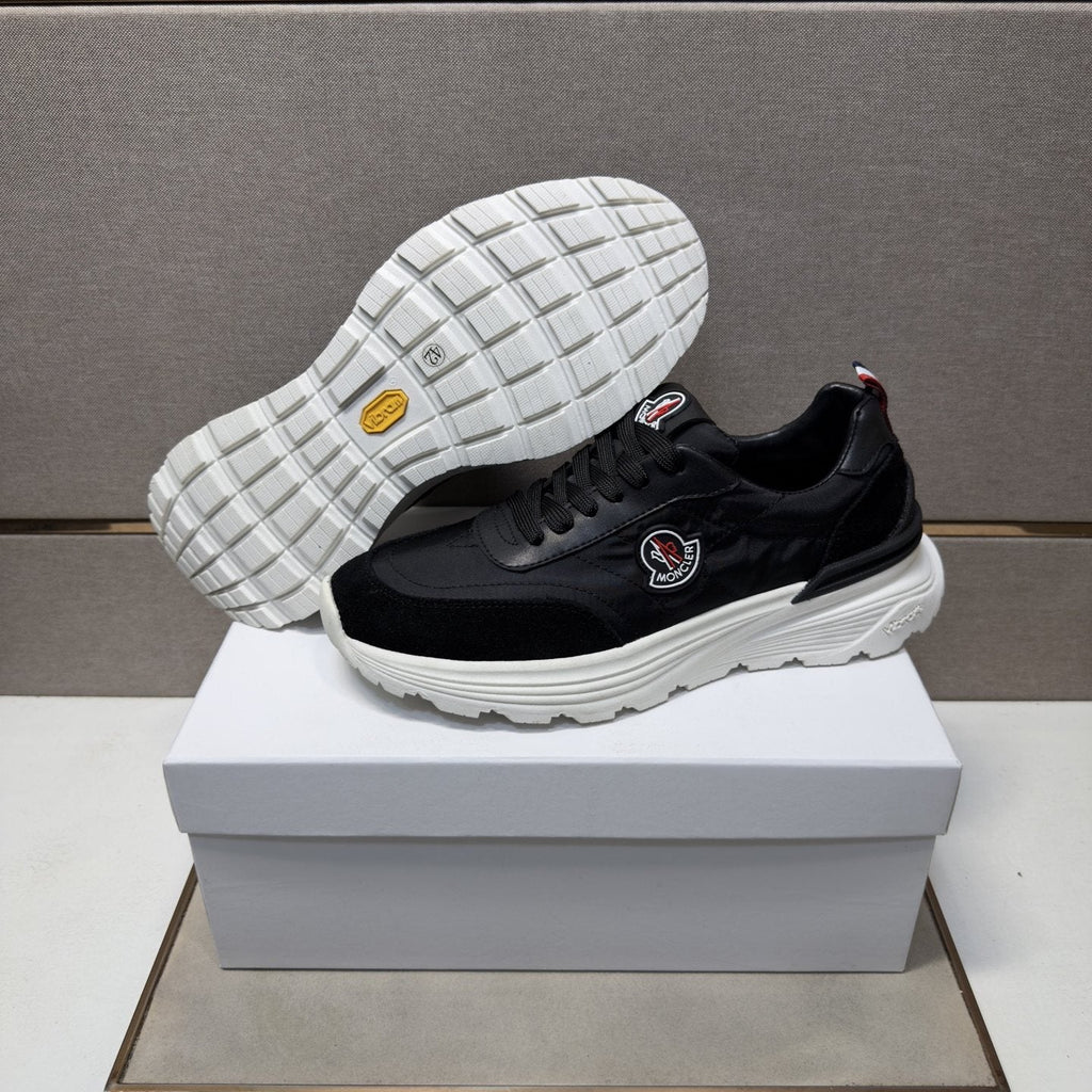 Moncler Low-Top Panel Sneakers — back
