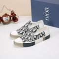 Dior Patterned Slip-On Sneakers — hero