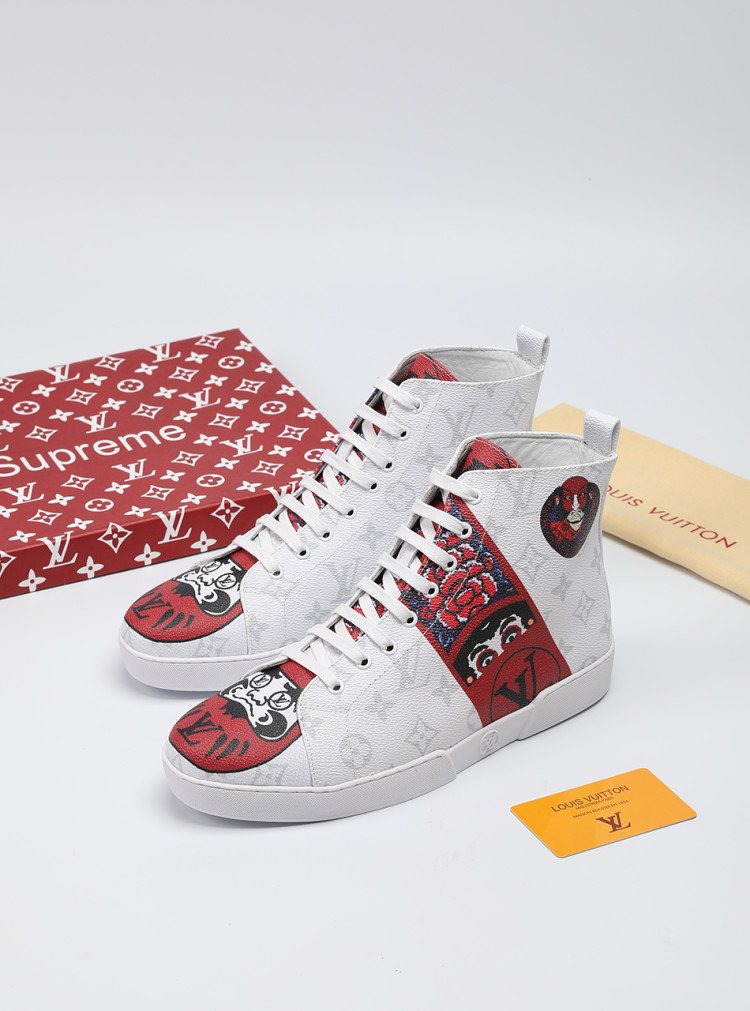 Animal Graphic High-Top Sneakers — hero