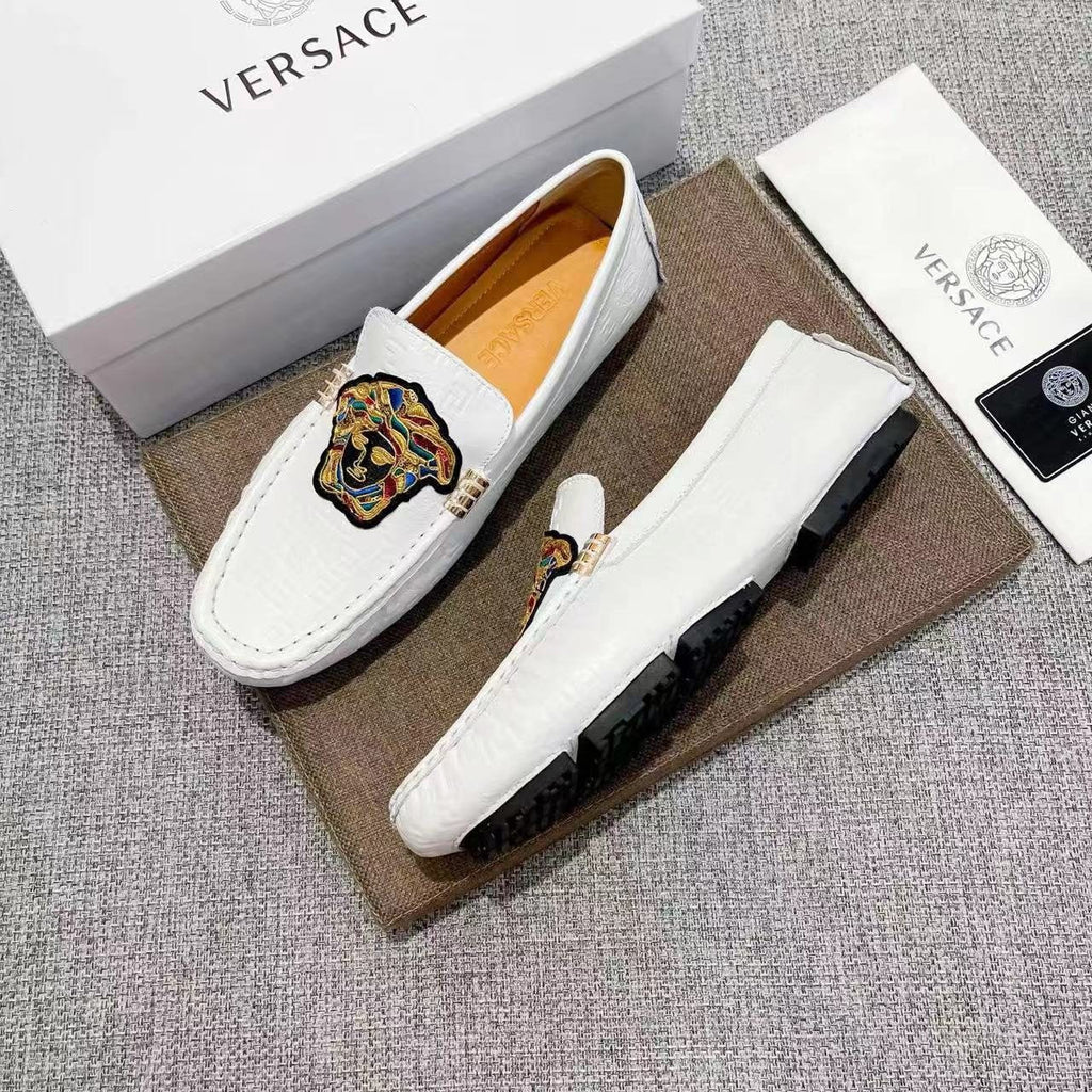 Versace Crest Loafers — side
