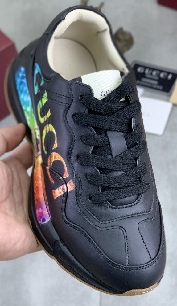 Gucci Multicolor Accent Chunky Sneakers — front