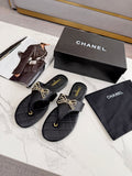 Quilted Bow Sandals — hero