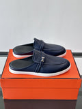 Hermès H-Accent Slip-On Mules — hero