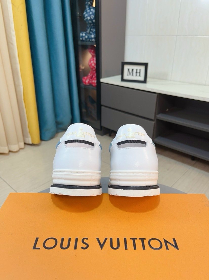 Louis Vuitton Monogram Low-Top Sneakers — back
