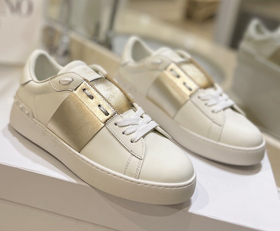 Valentino Studded Low-Top Sneakers — hero