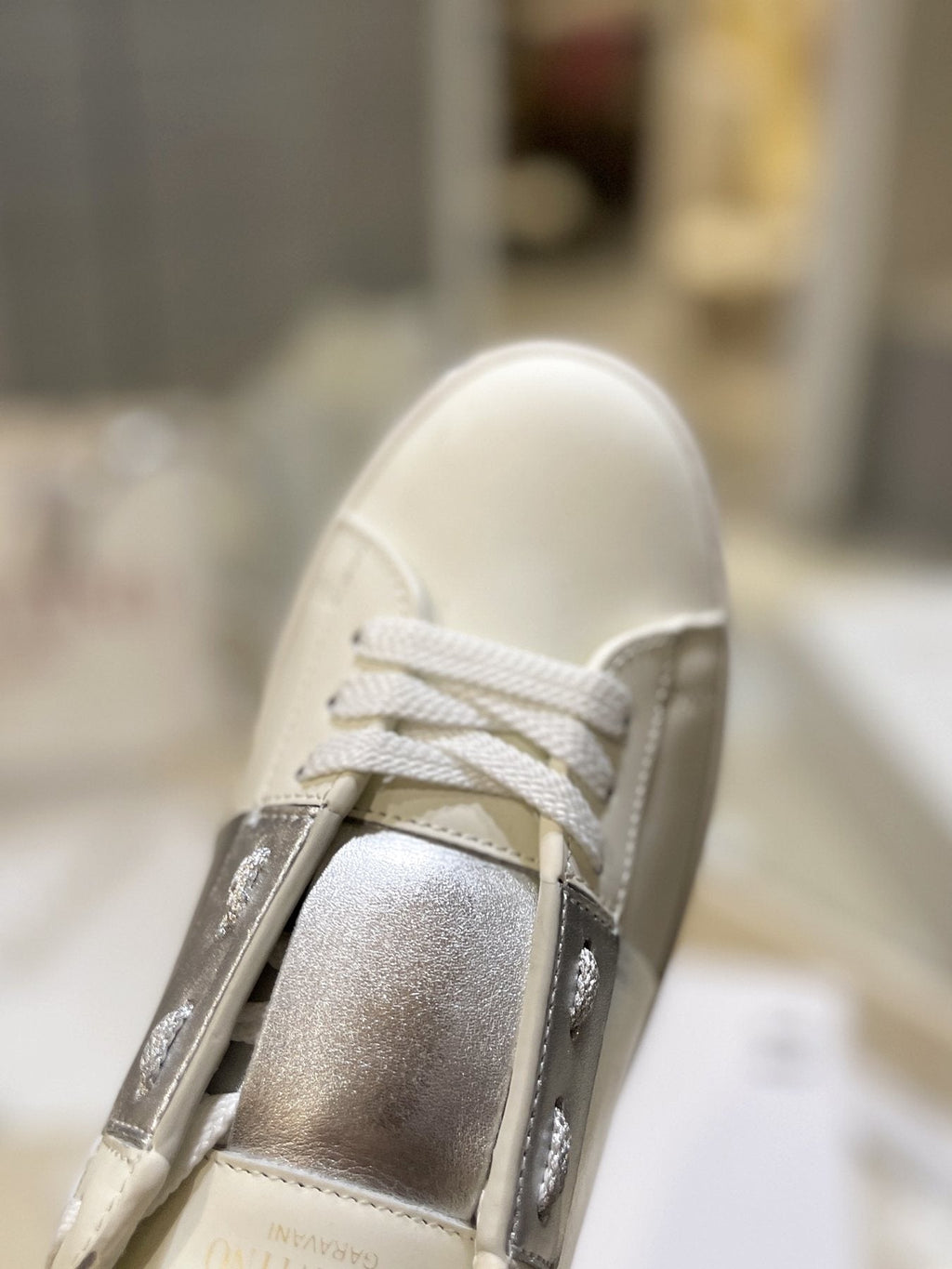 Valentino Studded Low-Top Sneakers — back