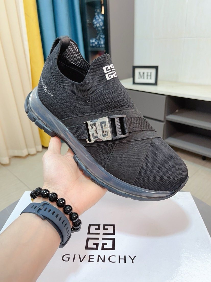 Givenchy Buckle Slip-On Sneakers — model