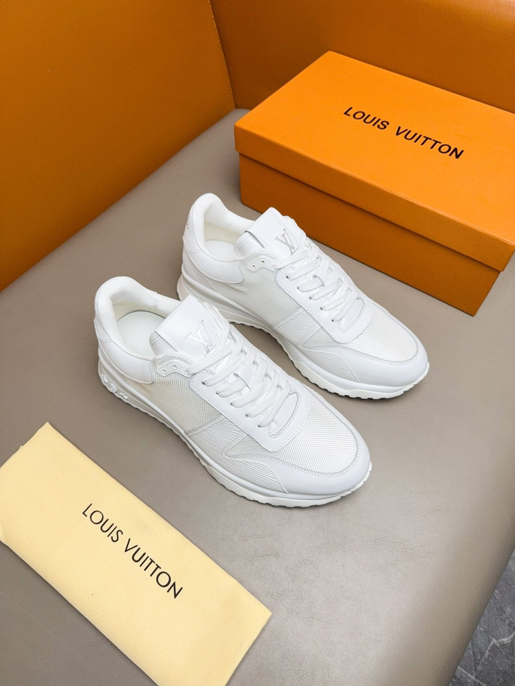 Louis Vuitton Run Away Sneakers — front