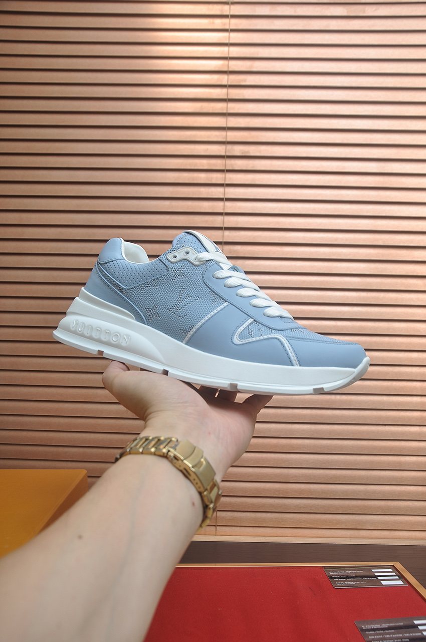 Louis Vuitton Monogram Panel Sneakers — side