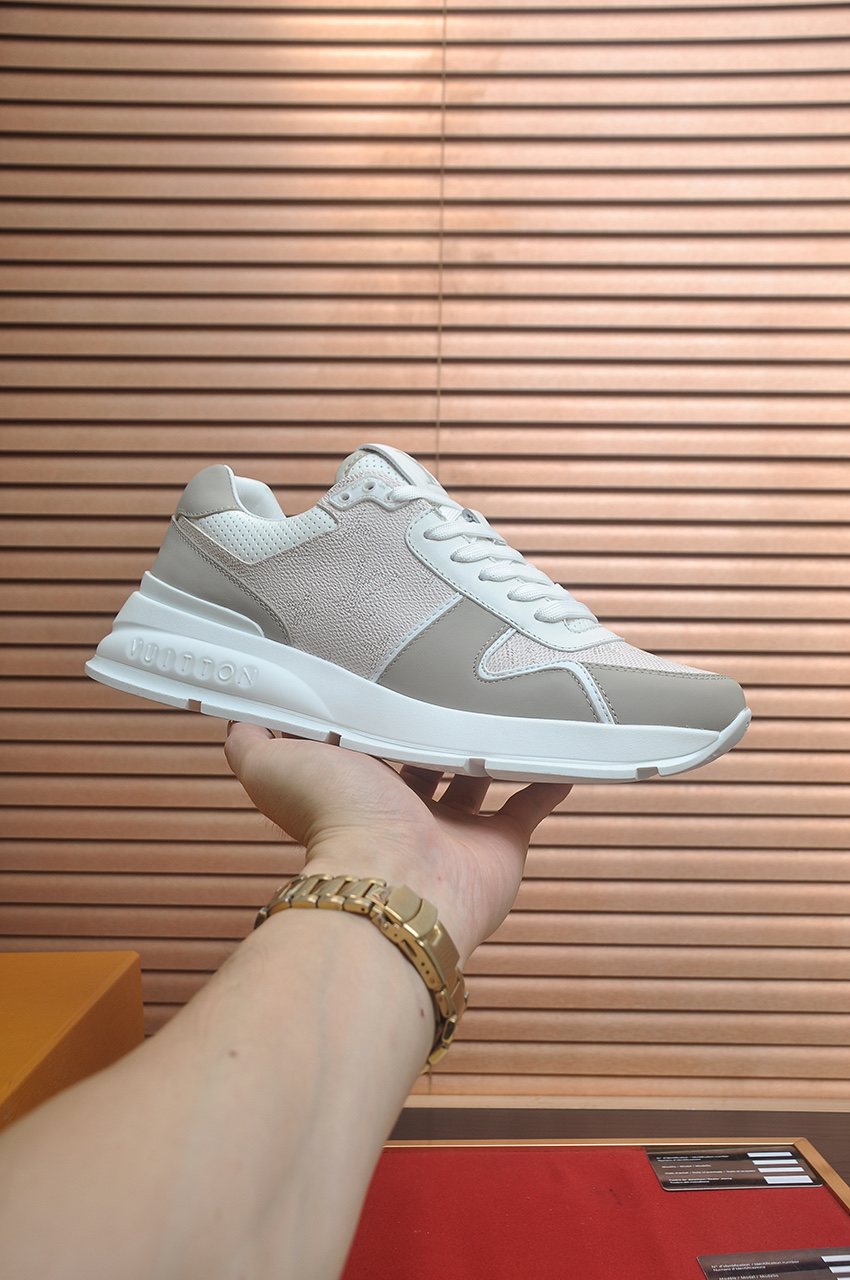 Louis Vuitton Monogram Panel Sneakers — side