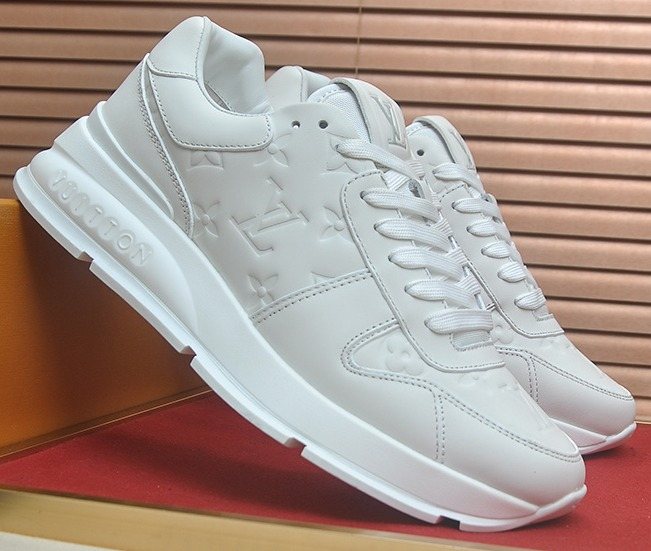 Louis Vuitton Monogram Panel Sneakers — front