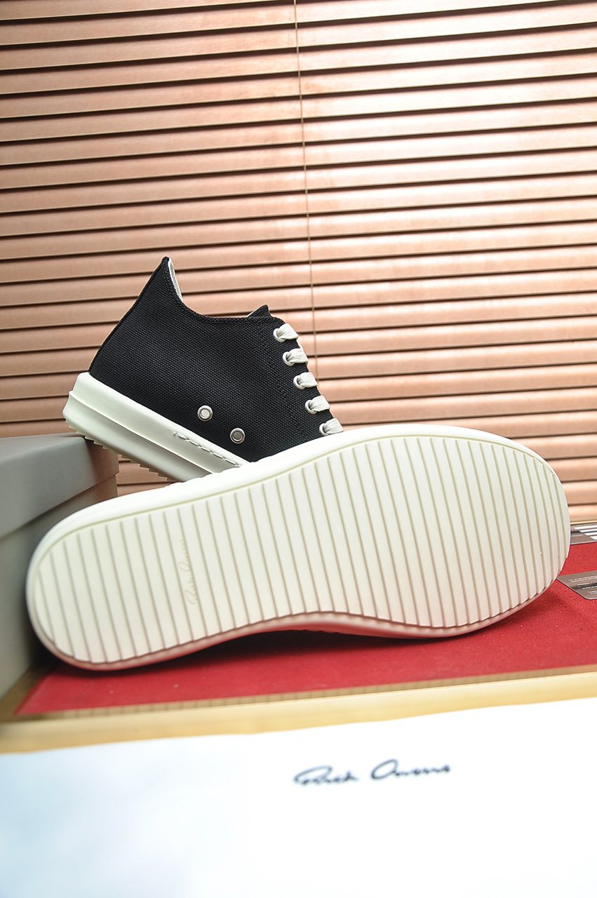 Rick Owens Toe-Cap Platform Sneakers — detail
