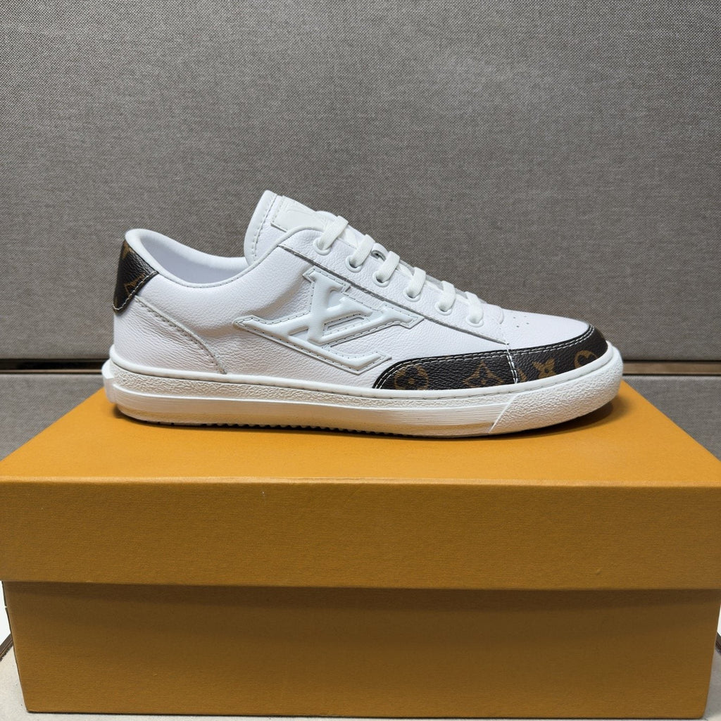 Louis Vuitton Monogram Accent Low-Top Sneakers — side