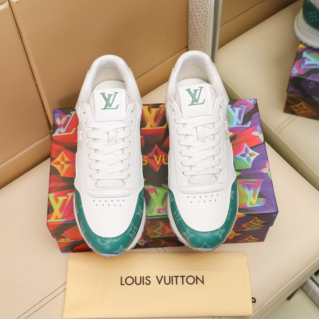 Louis Vuitton Run Away Monogram Sneakers — front