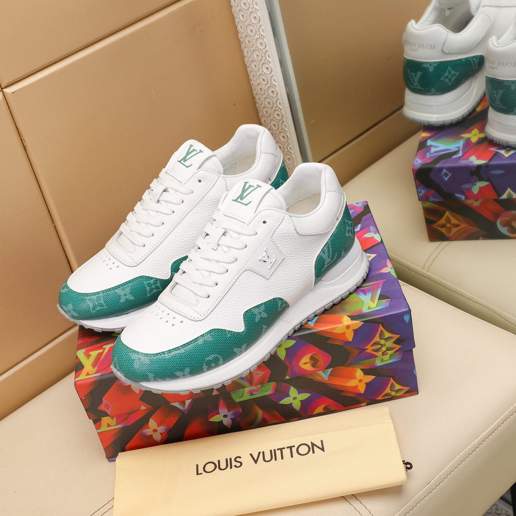 Louis Vuitton Run Away Monogram Sneakers — side