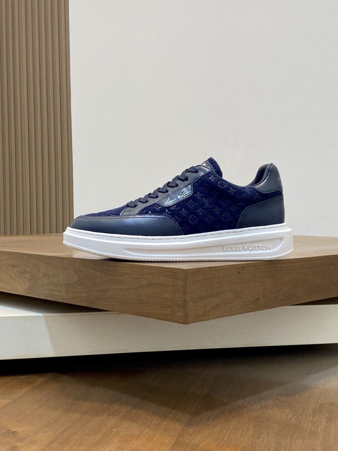 Louis Vuitton Monogram Low-Top Sneakers — side