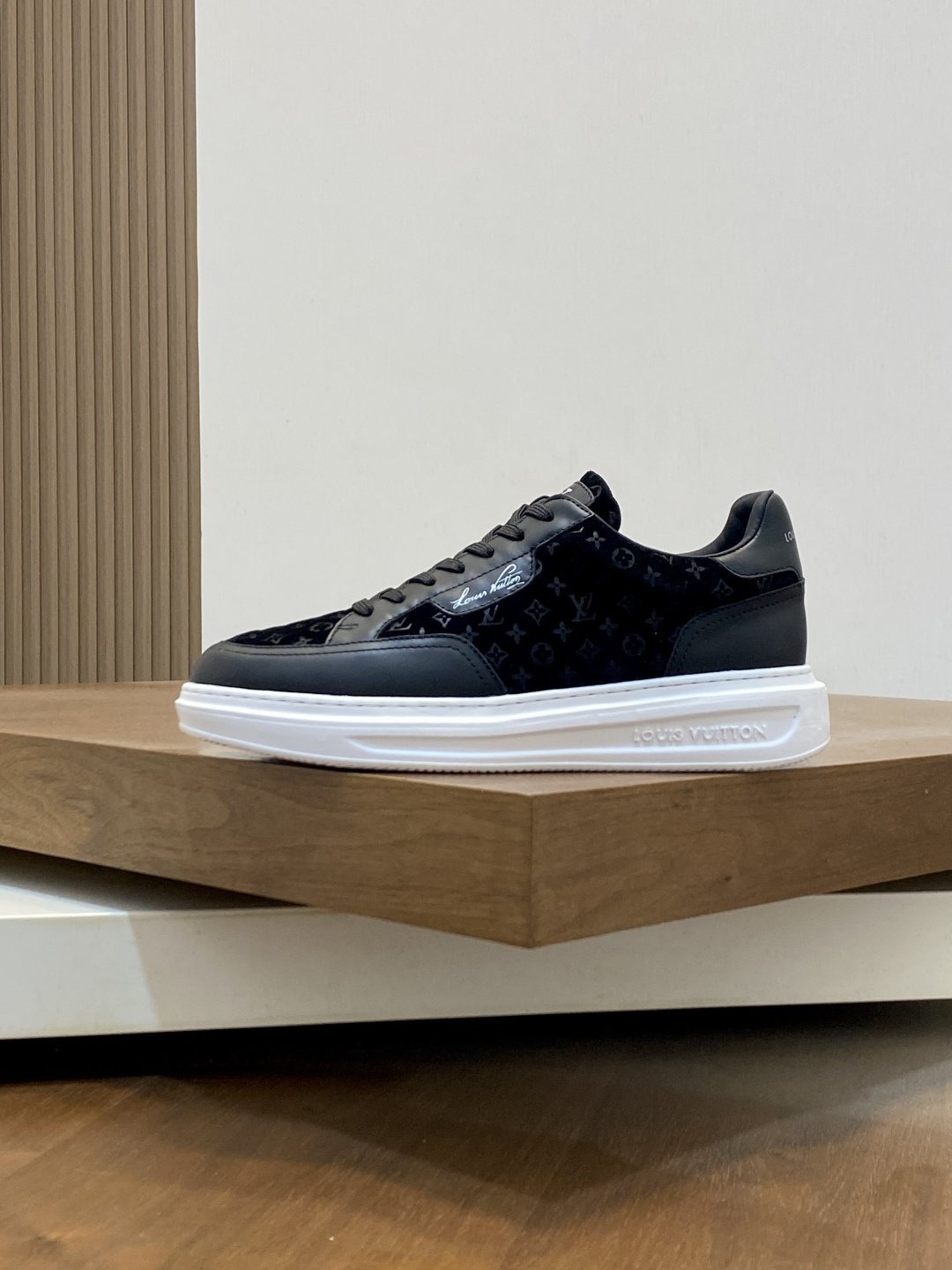 Louis Vuitton Monogram Low-Top Sneakers — side