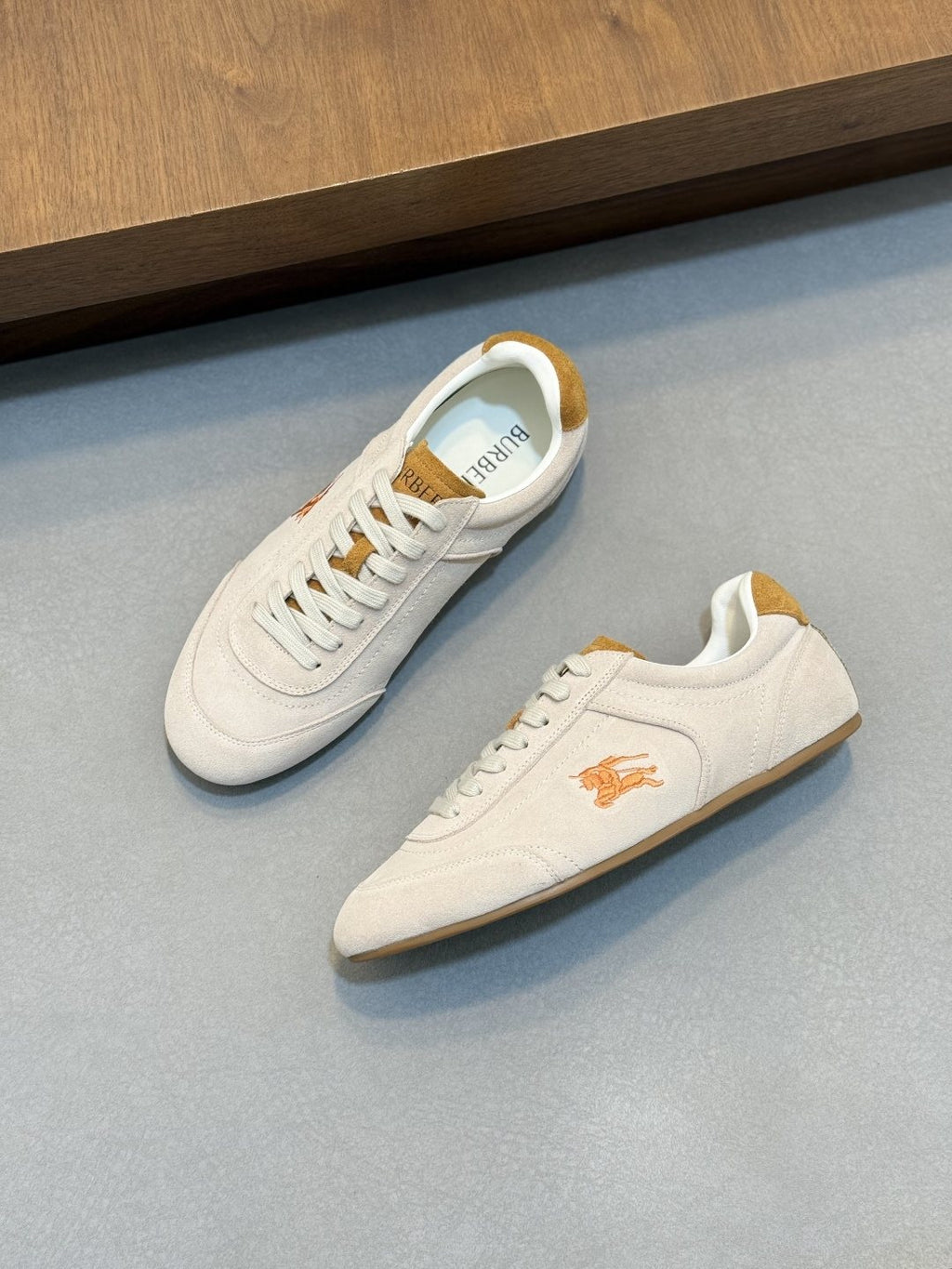 Burberry Low-Top Lace-Up Sneakers — front