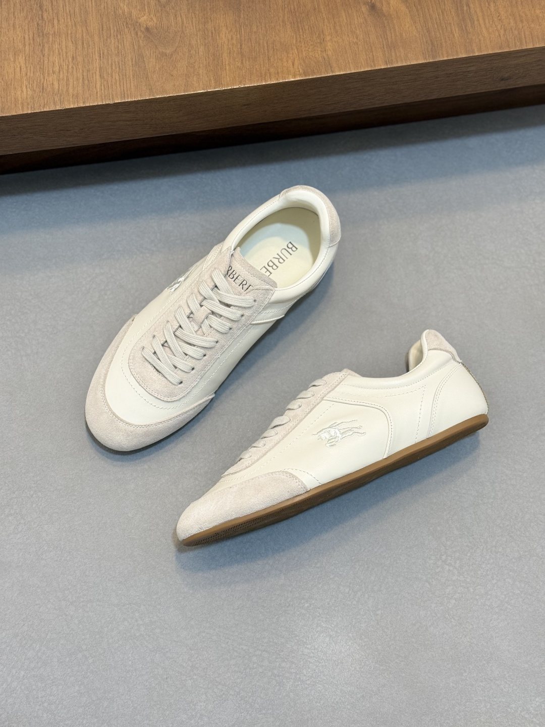 Burberry Low-Top Lace-Up Sneakers — front