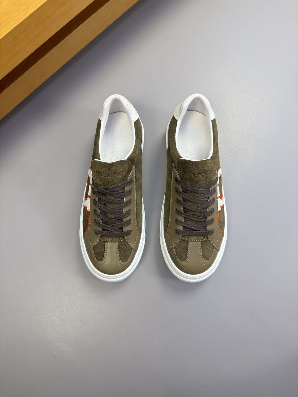 Ferragamo Low-Top Sneakers — front