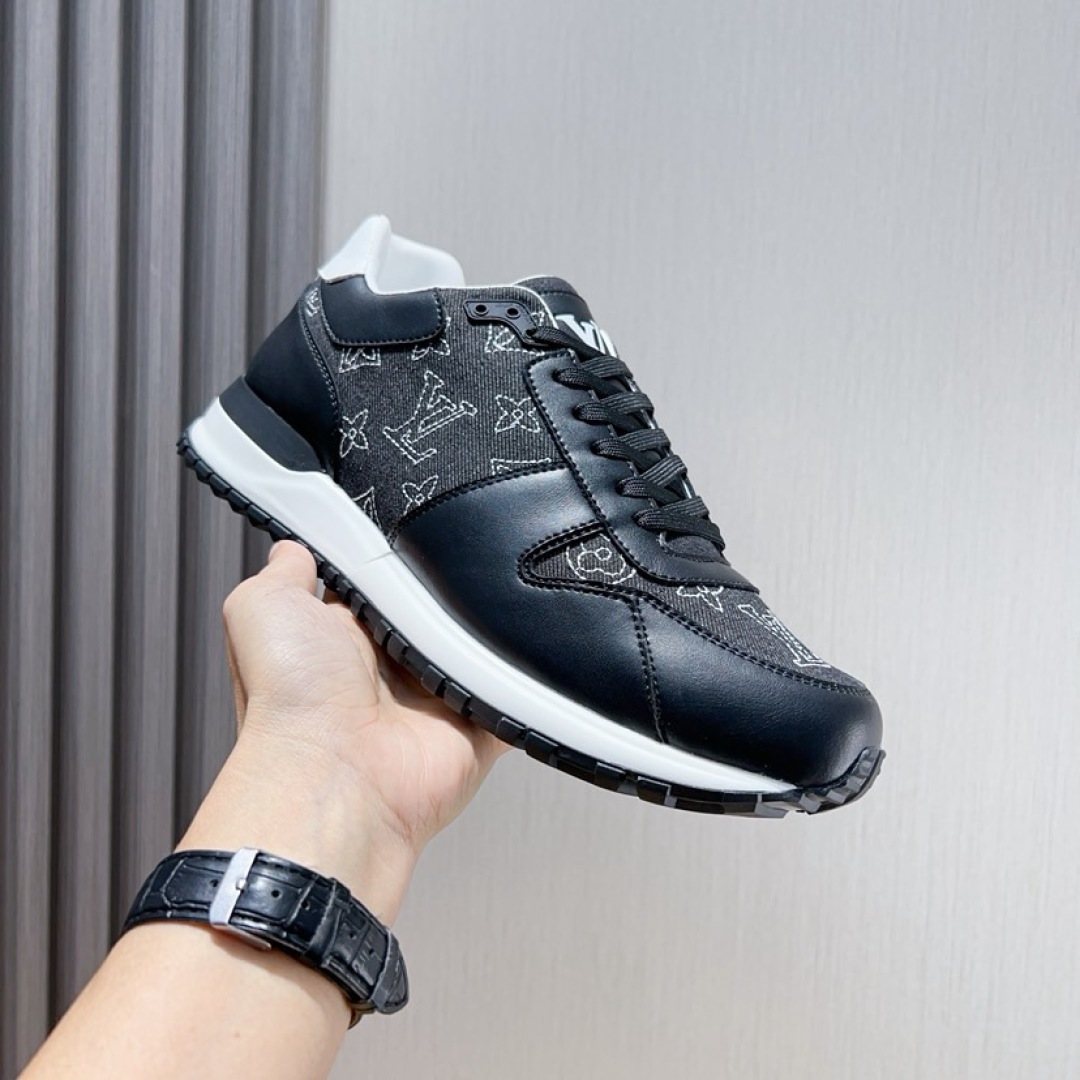 Louis Vuitton Monogram Low-Top Sneakers — model