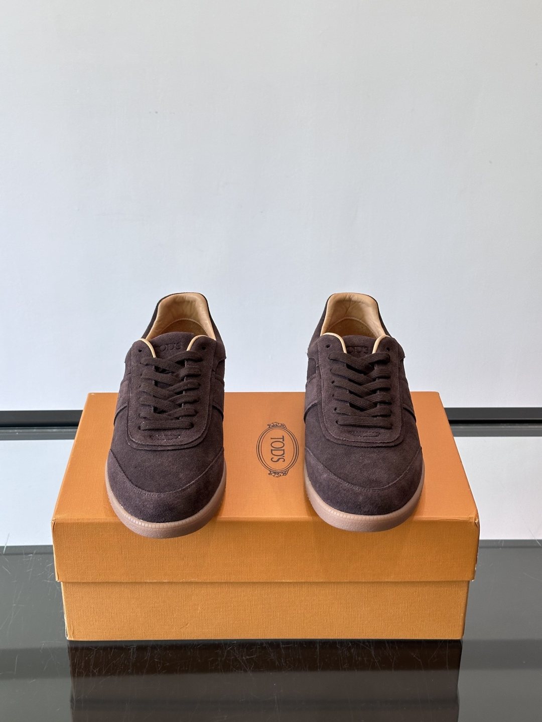 Tod's Men's Suede Low-Top Sneakers — front