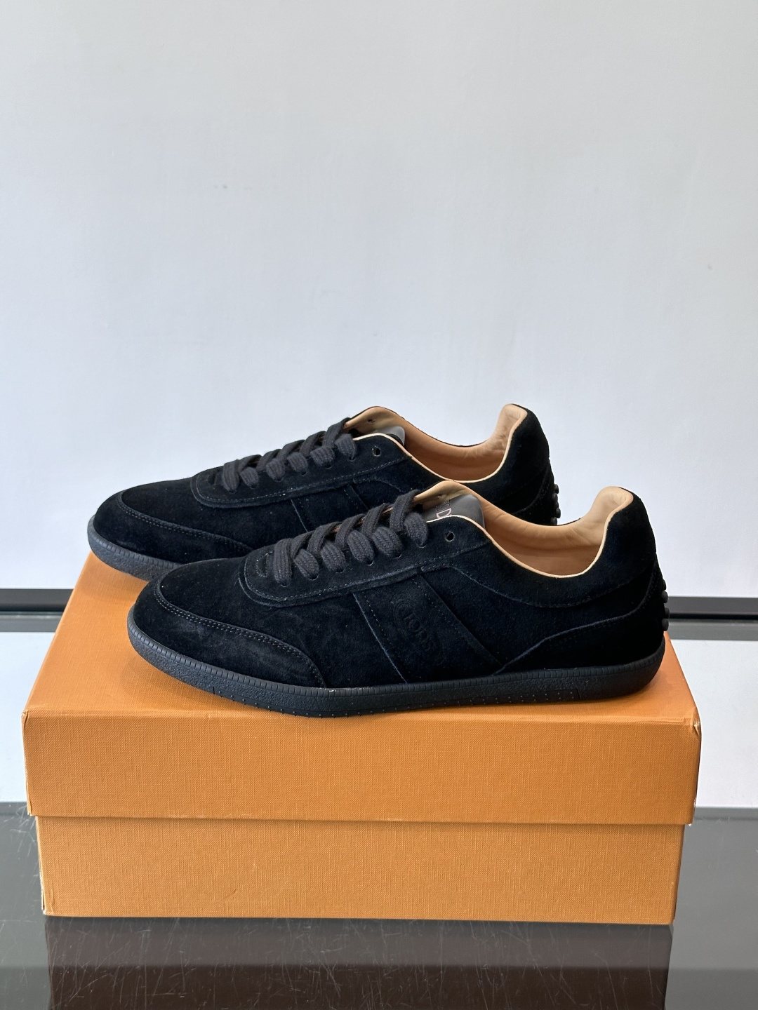 Tod's Men's Suede Low-Top Sneakers — side