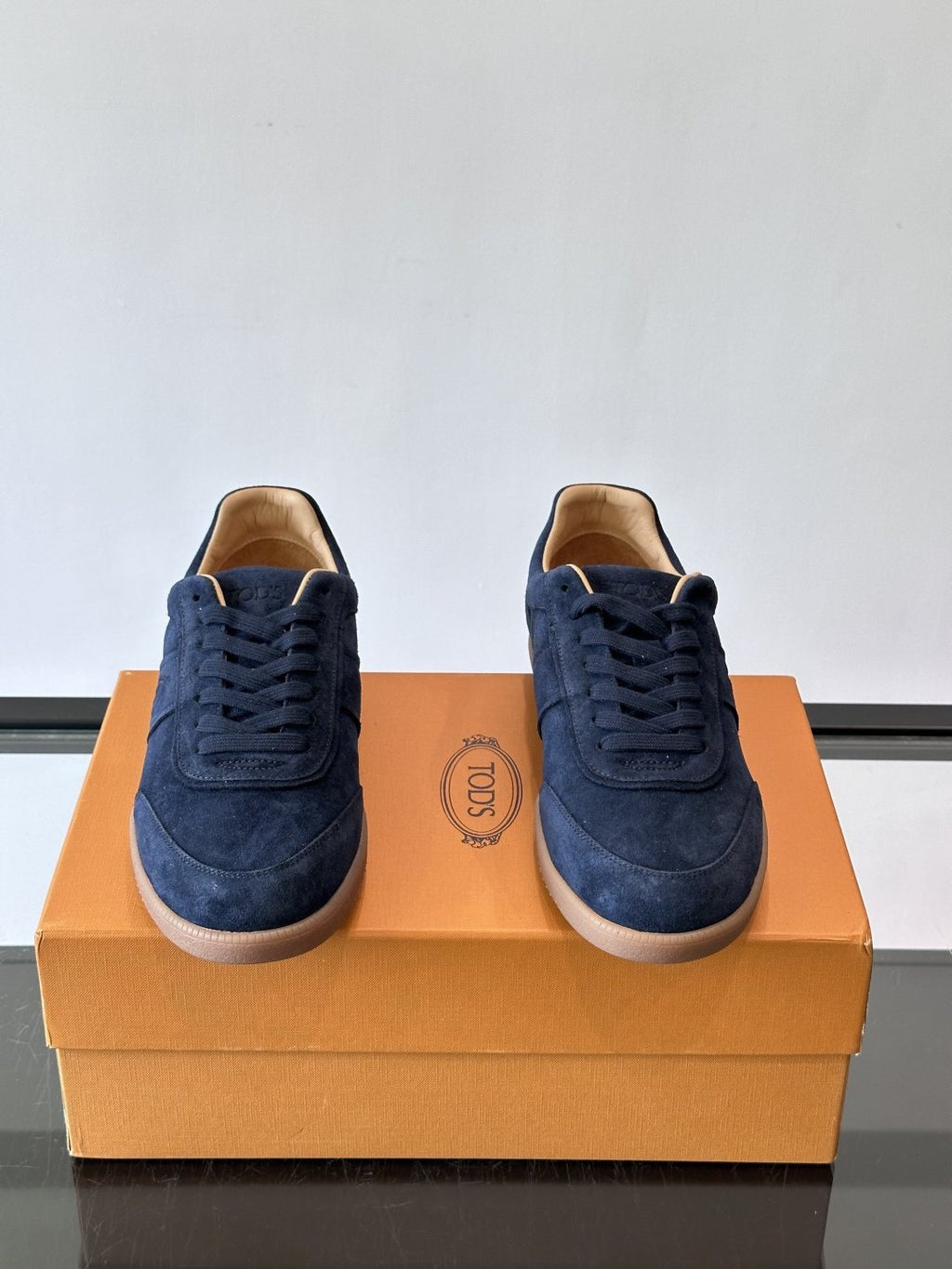 Tod's Men's Suede Low-Top Sneakers — front