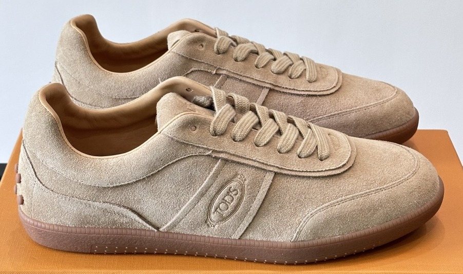 Tod's Men's Suede Low-Top Sneakers — hero