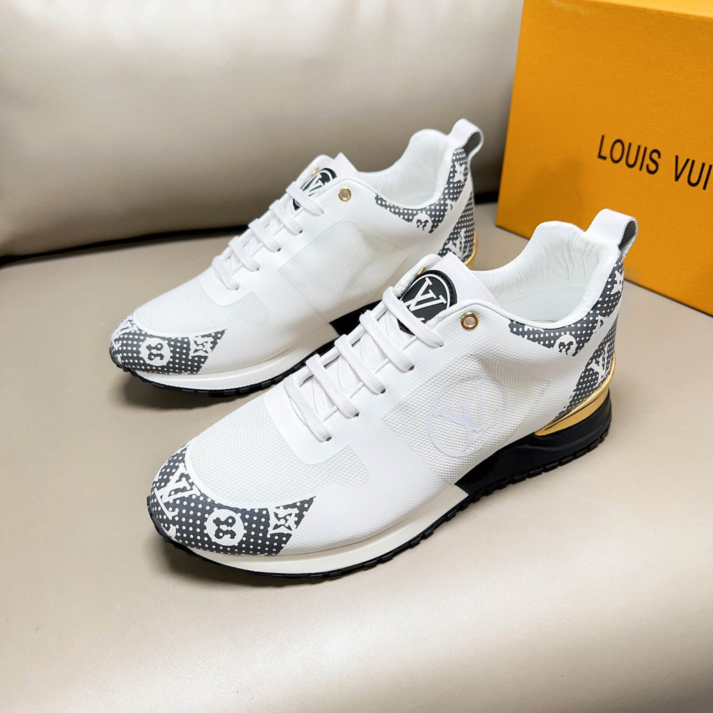 Louis Vuitton Patterned Panel Sneakers — hero