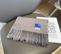 Burberry Two-Sided Fringed Scarf — front