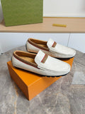 Men's Moc-Toe Slip-On Loafers — front