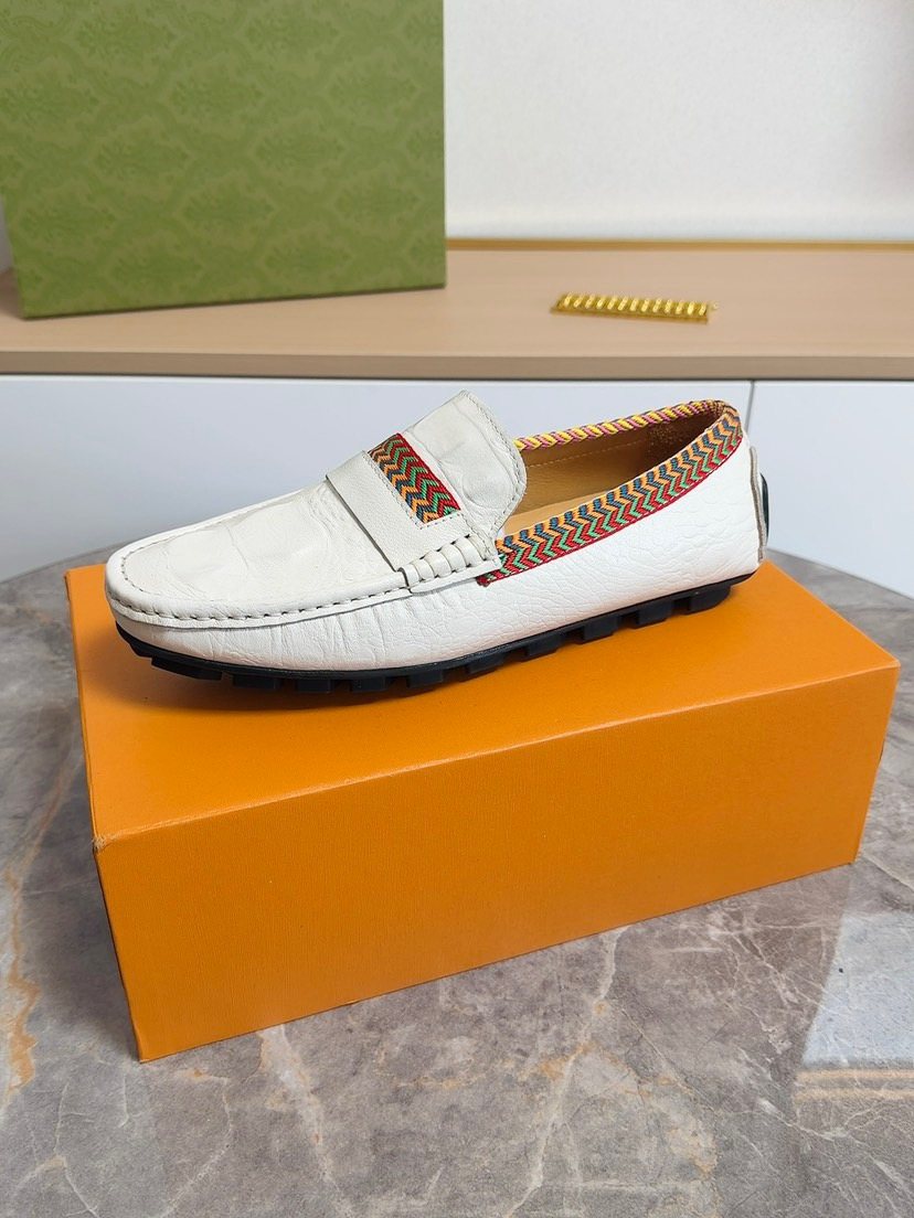 Men's Moc-Toe Slip-On Loafers — side
