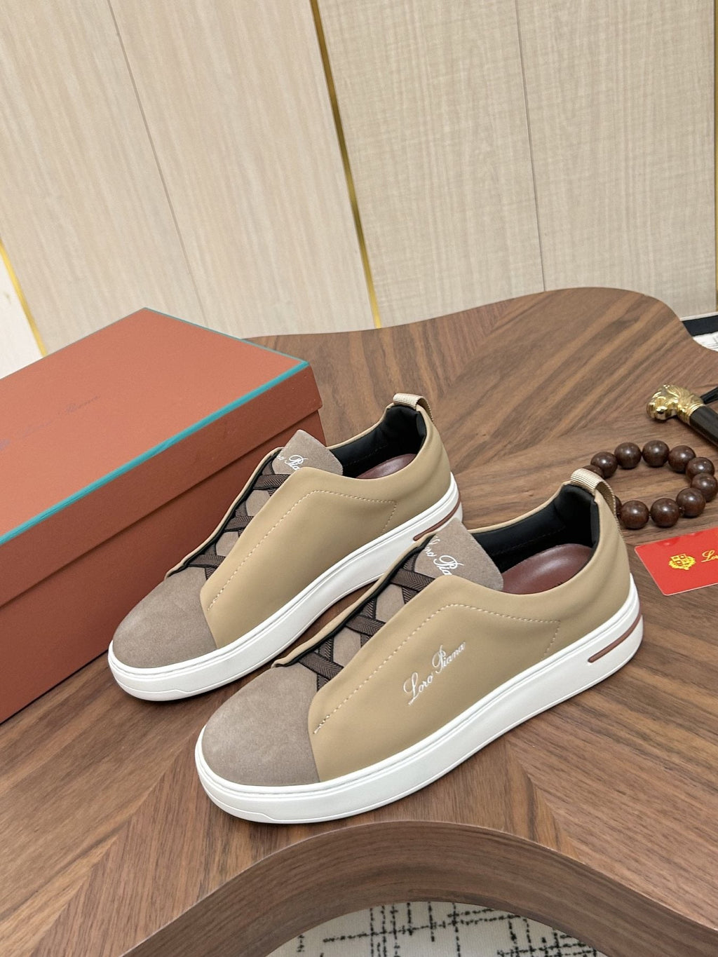 Loro Piana Slip-On Sneakers — side