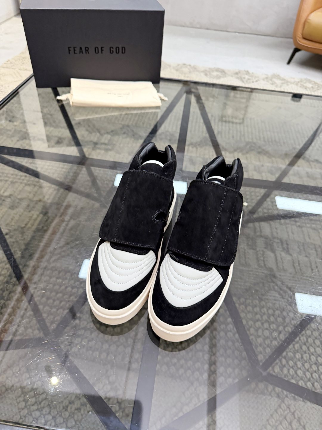 Fear of God Strap High-Top Sneakers — front