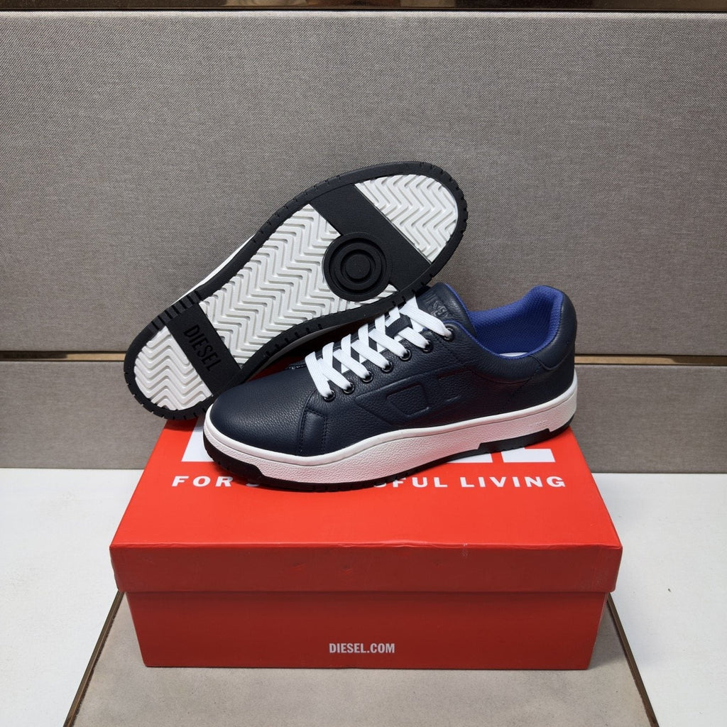 DIESEL Paneled Low-Top Sneakers — back