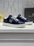 Philipp Plein Textured Low-Top Sneakers — hero