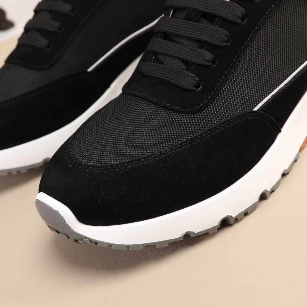 Brunello Cucinelli Suede-Trim Low-Top Sneakers — detail