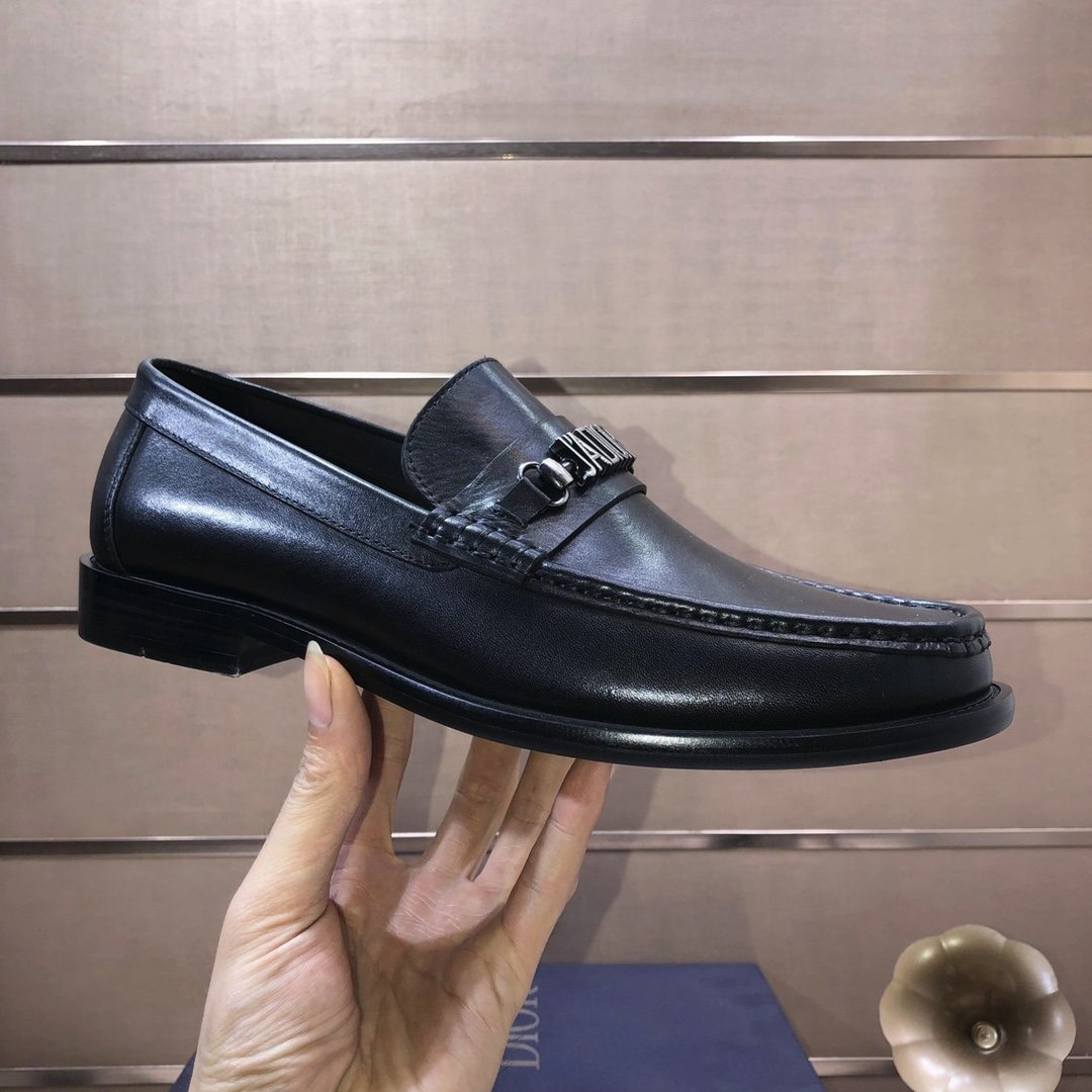 Dior Hardware Loafers — side