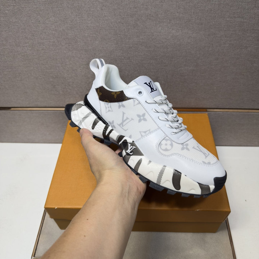 Louis Vuitton Monogram Chunky Sneakers — model