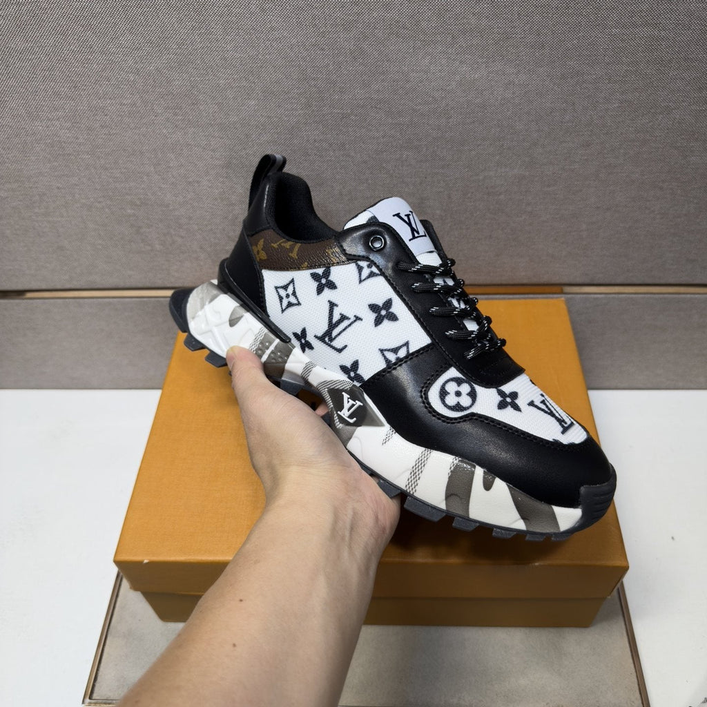 Louis Vuitton Monogram Chunky Sneakers — model