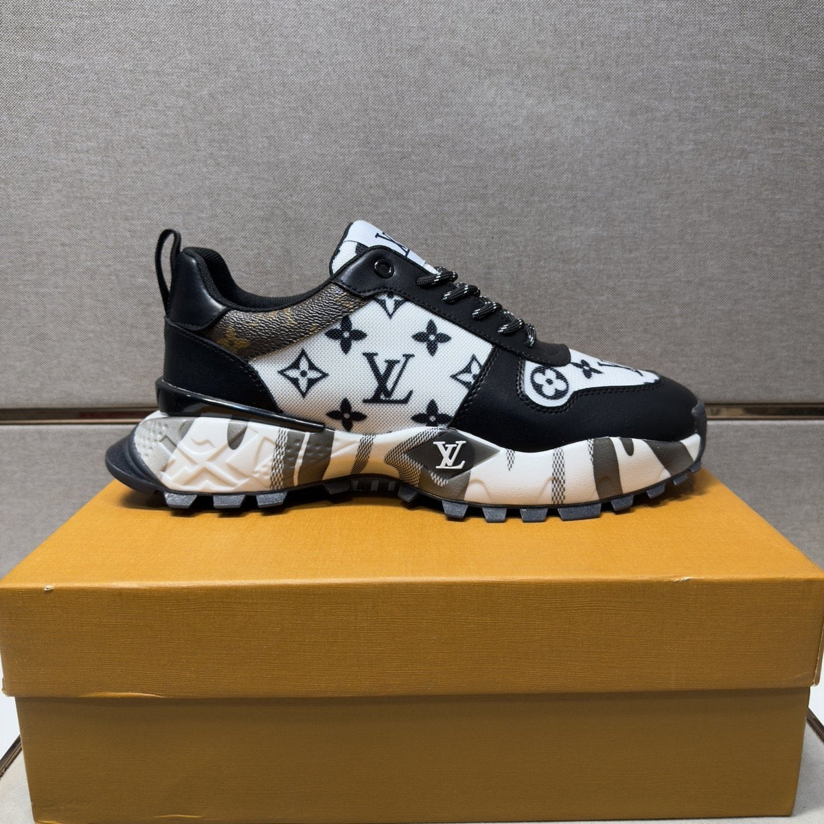 Louis Vuitton Monogram Chunky Sneakers — side