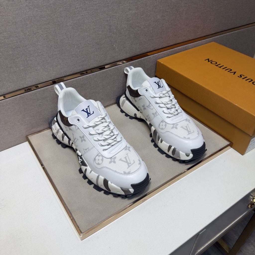 Louis Vuitton Monogram Chunky Sneakers — front