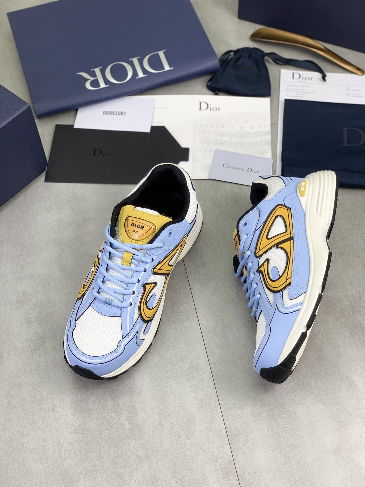 Dior B30 Low-Top Sneakers — front